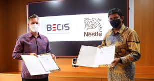 Sudah mendapatkan gaji besar, pekerjaan mudah, tanpa dipungut biaya. Pengurangan Gas Rumah Kaca Di Pabrik Nestle Indonesia Nestle