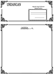Bingkai undangan png you can download 33 free bingkai undangan png images. 60 Bingkai Undangan Nikah Tahlil Aqiqah Dll Download