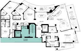 Virage Bayshore Eclipse Luxury Penthouse Floorplan Luxury Penthouse Remodeling Plans Pent House