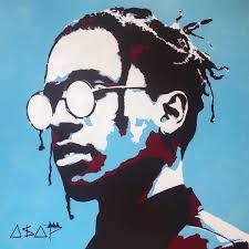 A Ap Rocky Stencil Art Graffti By Leiti Art Murals Street Art Canvas Art Painting Acrylic At artranked.com find thousands of paintings categorized into thousands of categories. a ap rocky stencil art graffti by leiti