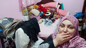 دهان الغرف من غير ما تشيلى السرير والدولاب و غرفة النوم بقت خراابه Youtube