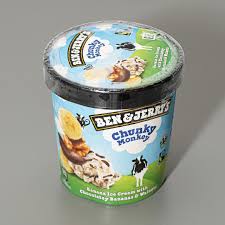 Con la llegada de la época estival, tasty poke amplía su carta incluyendo a partir de ahora nuevos helados bajos en calorías de ben & jerry´s como el chocolate cookie dough, ideales. Helado Ben Jerry S Chunky Monkey Txarly Fogones