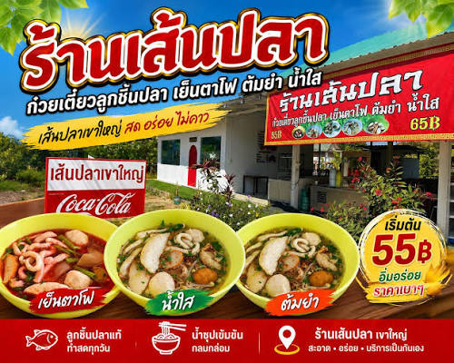 Fish noodle Khaoyai