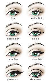 Different Eyeliner Styles To Try Now Eyeliner Shapes Makeup Eye Makeup