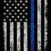The blue represents the officer and the courage they find deep inside when. 3