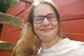 Beautiful boy Spirit waiting for a head rub