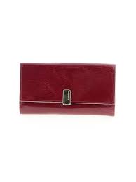 Details About Liz Claiborne Women Red Wallet One Size