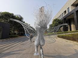 Available in both high gloss and satin, gently rounded corners and a cleanable surface. Incredible Garden Stainless Steel Dandelion Wire Fairy Sculpture