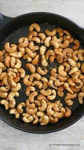 Roasted Salt And Pepper Cashews Kitchen Hoskins Recipe Stuffed Peppers Peanut Recipes Cashew Recipes