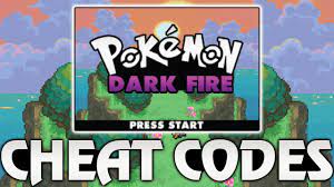 Pokemon Dark Fire GBA Cheat Codes | Unlimited Rare Candy | Shiny Pokemon  Cheat | Infinite EXP Cheat! - YouTube