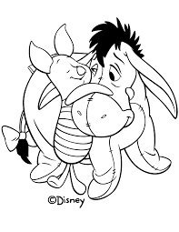 The perfect eeyore reindeer christmas coloring page for the kids to color in. Eeyore Coloring Pages Coloring Home