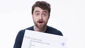 So i can not say anything about your boyfriend. Watch Daniel Radcliffe Answers The Web S Most Searched Questions Autocomplete Interview Wired