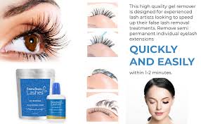 Pull the false lashes out, starting from the outer corners of your eyes. Amazon Com Existing Beauty Lashes Eyelash Extension Remover And Lash Remover For Lash Extensions Eyelash Glue Remover Dissolves Eyelash Extension Glue 15 Ml Beauty