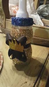 Royal Black And Gold Baby Shower Decorations Diy Royal Prince Center Piece Blue Gold Babyshower Royal Prince Prince Baby Shower Centerpieces Royal Prince Baby Shower Royal Baby Shower Theme Boy