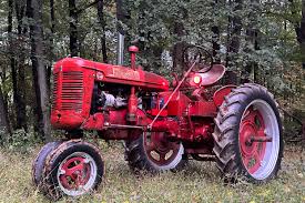 Image result for Red 1952 Tractor