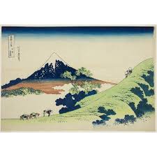 Inume Pass In Kai Province From The Series Thirty Six Views Of Mount Fuji Hokusai Katsushika Japanese Painting Famous Paintings Canon Creative Park