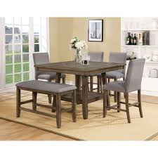 For storage, get a counter height dining room set with a rectangular centerpiece that has shelving, cubbies, or a wine rack. Counter Height Dining Chairs You Ll Love In 2021 Visualhunt