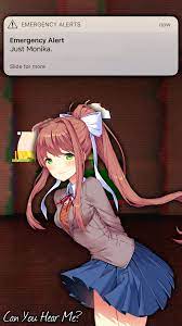 See the handpicked just monika wallpapers images and share with your frends and social sites. Made A Monika Wallpaper For My Phone Ddlc Literature Club Literature Best Waifu