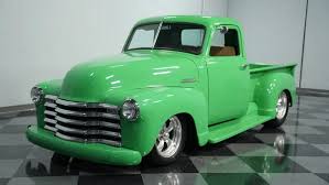 Image result for Chrome Green 1948 Truck