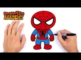 How To Draw Spiderman Art For Beginners Youtube Spiderman Drawing Spiderman Art Cute Easy Drawings