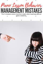 A bad piano teacher does not listen to the student; Are You Accidentally Triggering Bad Piano Student Behavior Teach Piano Today