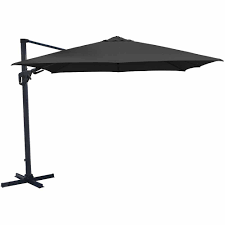 Torino aluminium garden patio dining set 4 chairs 1 table parasol black bistro. Garden Parasols Parasol Bases Stands Wilko Com