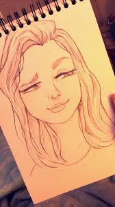 Fan art is a great way to show your appreciation. Trendy Drawing Of Girls Easy Pencil 22 Ideas Cool Drawings Girl Drawing Sketches Easy Drawings
