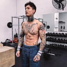 Christian On Instagram Who Wants To Learn How To Planche Coming Real Soon To Thenxapp Get Our App By Clicking Tattoed Guys Chest Tattoo Men Chris Heria