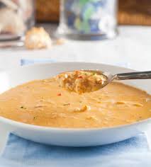 She Crab Soup Bisque Is A Delicious And Easy Soup This Rich Soup Is Also Low Carb And Keto Friendly In 2020 Crab Bisque Crab Soup Recipes Crab Stew Recipe