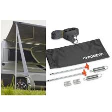 You can open and close the awning and control the awning's led lights (on, off, and dim) remotely. Sturmverspannung Dometic Awning Tie Down Kit Camping Factory