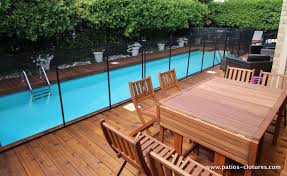 Patio Riachy Patios Et Clotures Beaulieu Cloture Piscine Piscine Creusee Barriere Piscine