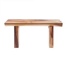 39 Inch Live Edge Acacia Wood Bench Wood Bench Bench Furniture Live Edge Acacia