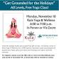 Plug In: Get Grounded for the Holidays @ Kula Yoga... event in Cottage Grove, WI