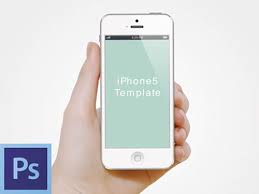 Hand With Iphone5 Template Psd Photoshop Freebies Free Psd Design Templates