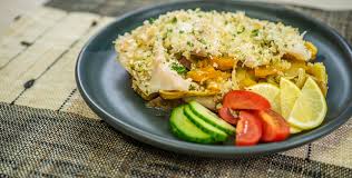 Stir into dry ingredients just until moistened. Kumara Pumpkin Bake Lemon Fish Recipe Heart Foundation