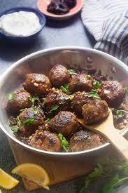 North african meatballs with couscous. North African Meatballs With Pine Nuts And Prunes Healthy Delicious