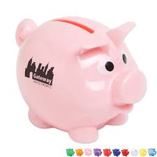 These pigs will also win a few hearts with their prominent eyes and friendly smiles. Promotional Piggy Banks Bulk Custom Piggy Banks Promotions Now