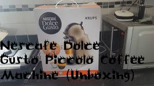 You only have to fill the water tank, put your coffee pod in the bin and push the button. Nescafe Dolce Gusto Piccolo Coffee Machine Unboxing Youtube