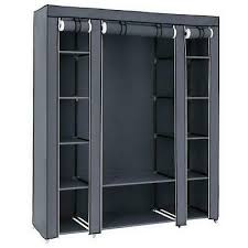This portable storage closet will meet your long term storage needs. New Design Portable Closet Wardrobe Clothes Rack Storage Organizer Shelf Durable Ebay
