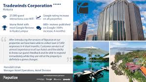 Check spelling or type a new query. Malaysian Tradewinds Hospitality Engages Hotel Guests With Reputize And Wins Big On Google Reputize Blog