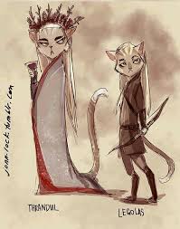 Naɳɗa On Twitter Legolas And Thranduil Thranduil The Hobbit