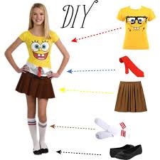 Luxury Fashion Independent Designers Ssense Spongebob Halloween Costume Spongebob Costume Diy Halloween Costumes For Teens Girls