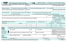 The internal revenue service (irs) has released a draft of form 1040, u. Your Money The Irs Form 1040 Looks Different In More Ways Than One Reuters