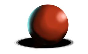 Sphere First Properly Shaded Object I Ve Done Learnart Shaded sphere in space with shadow. reddit
