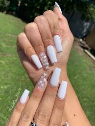 5 out of 5 stars. White Butterfly Nails White Acrylic Nails Acrylic Nails Coffin Short Swag Nails