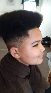 Going old school. Bringing back the flat top fade.