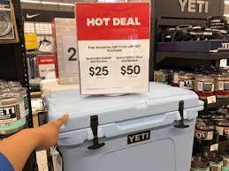 A gift certificate is always the best way to avoid mistakes. 17 Tips For Finding Yeti Coolers On Sale The Krazy Coupon Lady