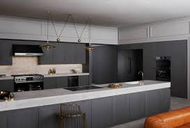Check spelling or type a new query. Modern Kitchen With Grey Countertops Stoneadd Photo