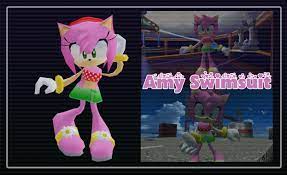 Amy Swimsuit [Sonic Adventure 2] [Mods]
