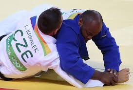 Atleta português revalidou o título mundial conquistado há dois anos em tóquio. Jorge Fonseca Judo Masculino Eliminatoriasl Jogos Olimpi Flickr